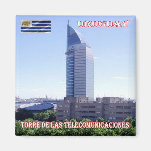 Imán UY007 URUGUAY, Torre de Telecomunicaciones. Frigor