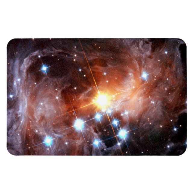 Imán V838 Monocerotis Red Supergigante Estrella Hubble  (Horizontal)