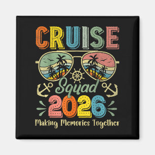 Imán Vac de verano de la familia Cruise Squad 2026