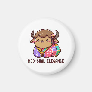 Imán Vaca con elegancia en tierras altas