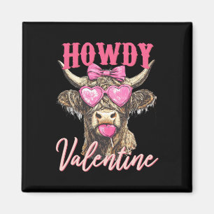 Imán Vaca Coqueta del Día de San Valentín