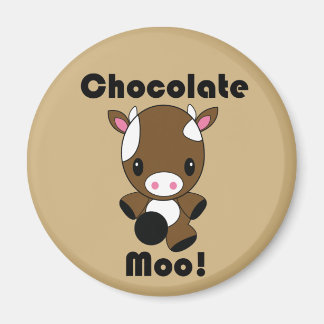 Imán Vaca de chocolate moo Kawaii