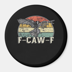 Imán Vaca divertida F-Caw-F Pájaro divertido puesta de 