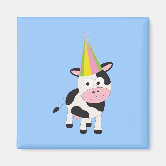 Imán Vaca Fiestera (Frente)