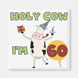 Imán Vaca santa soy 60 camisetas y regalos del