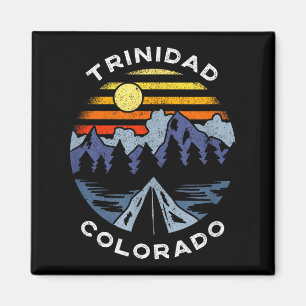 Imán vacaciones de camping en las montañas de Trinidad