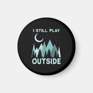 Imán Vacaciones de Cita de Camping