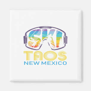 Imán Vacaciones de esquí en Ski Taos Nuevo México