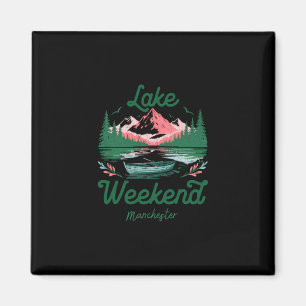 Imán Vacaciones de fin de semana en el lago Manchester