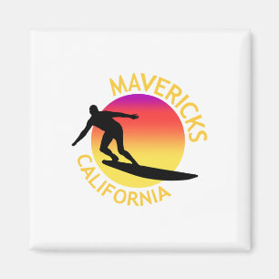 Imán Vacaciones de surf Mavericks California