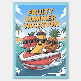 Imán Vacaciones de verano de frugalidad