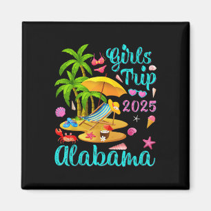 Imán Vacaciones de verano en la playa de Alabama para c