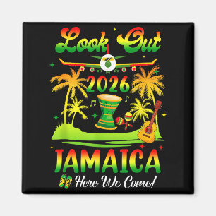 Imán Vacaciones en Jamaica 2026 Aquí Venimos Cumpleaños