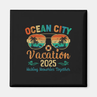 Imán Vacaciones en la playa de Ocean City 2025 Amigos F