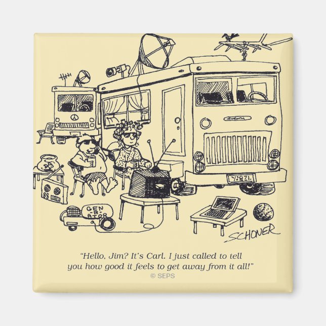 Imán Vacaciones familiares (Frente)