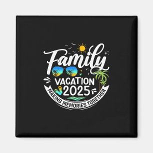 Imán Vacaciones Familiares 2025 Playa Familia Verano Co