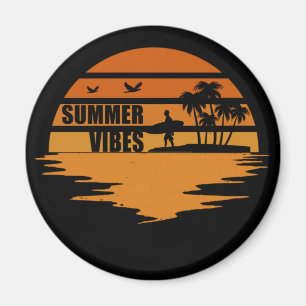 Imán Vacaciones familiares de Summer Vibes