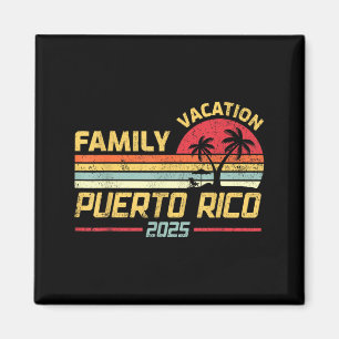Imán Vacaciones Familiares en la Playa de Puerto Rico 2