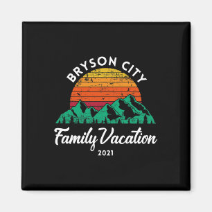 Imán Vacaciones familiares en las montañas de Carolina