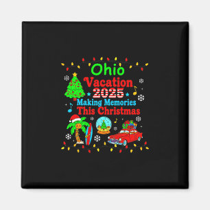 Imán Vacaciones familiares en Ohio 2025 creando recuerd