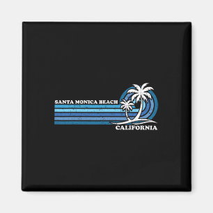 Imán Vacaciones familiares retro vintage California San