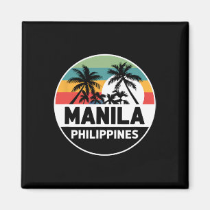 Imán Vacaciones Filipinas Recuerdo Vintage Filipino Hom