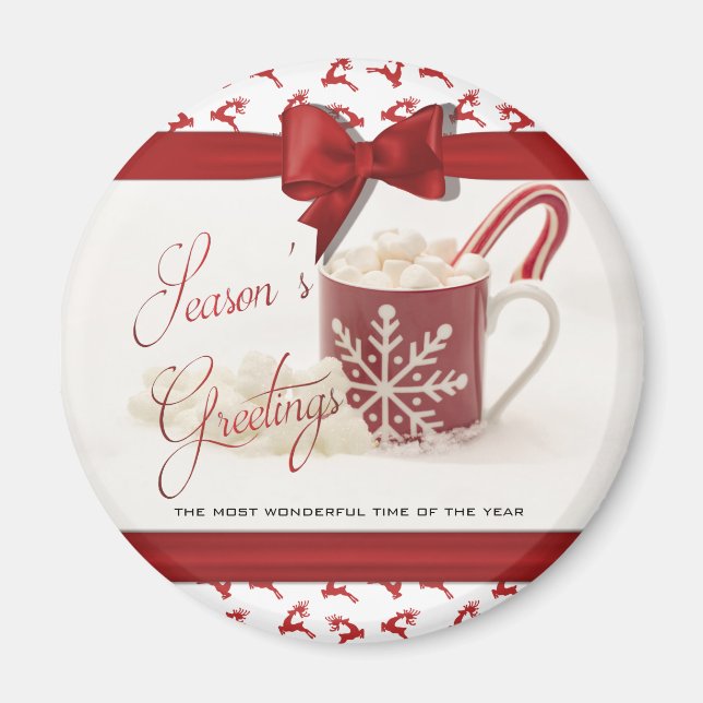 Imán Vacaciones para navidades, mejor momento del año (Frente)