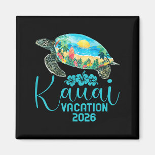 Imán Vacaciones veraniegas de Kauai Hawaii 2026