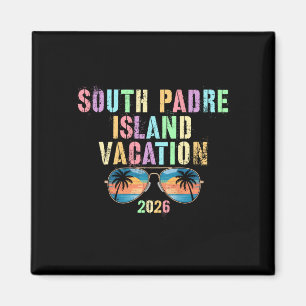 Imán Vacaciones vintage en la isla de south padre 2026