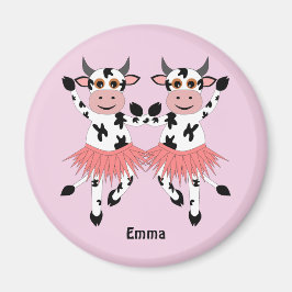 Imán Vacas bailadoras cortas y divertidas