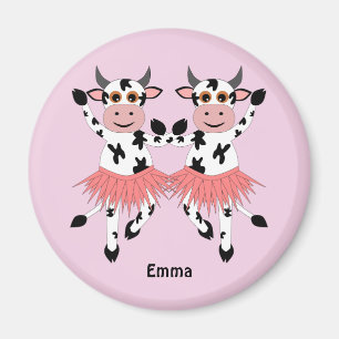 Imán Vacas bailadoras cortas y divertidas
