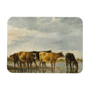 Imán Vacas en un río Aelbert Cuyp