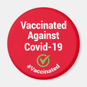 Imán Vacunado contra Covid-19 #Vacunado