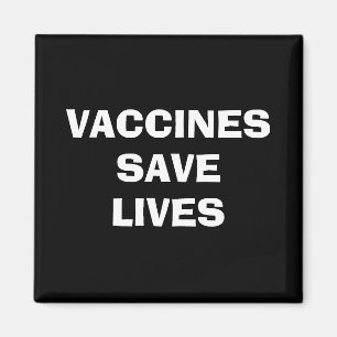 Imán Vacunas salvan vidas vacunadas