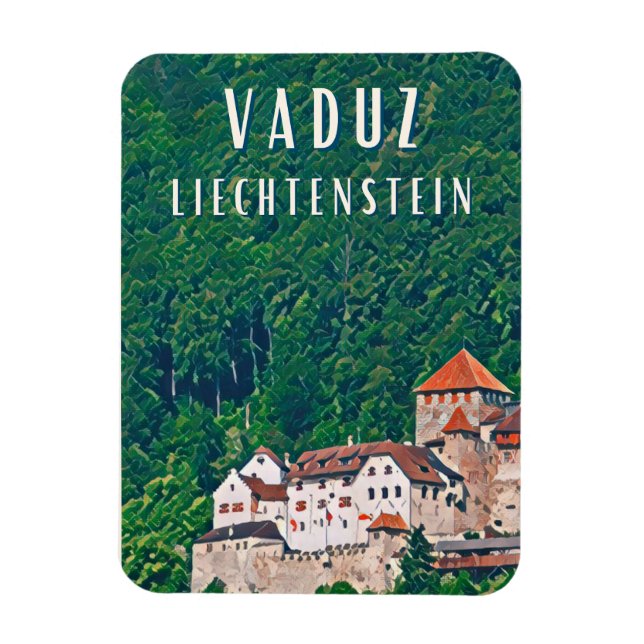 Imán Vaduz, caché capitale de Liechtenstein (Vertical)
