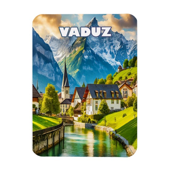 Imán Vaduz, joyau alpin du Liechtenstein (Vertical)