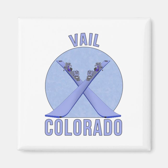 Imán Vail, Colorado (Frente)
