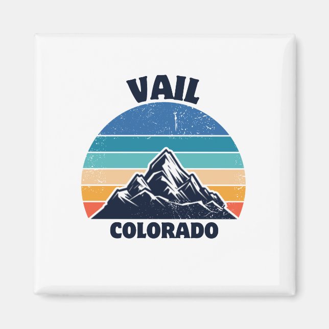 Imán Vail colorado (Frente)