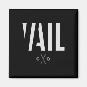 Imán Vail Colorado Graphic Ski