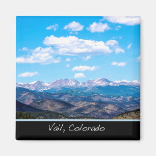 Imán Vail Colorado Mountains Magnet