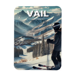 Imán Vail Colorado Ski Snowboard