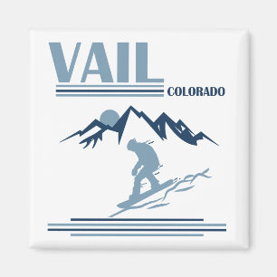 Imán Vail Colorado snowboard