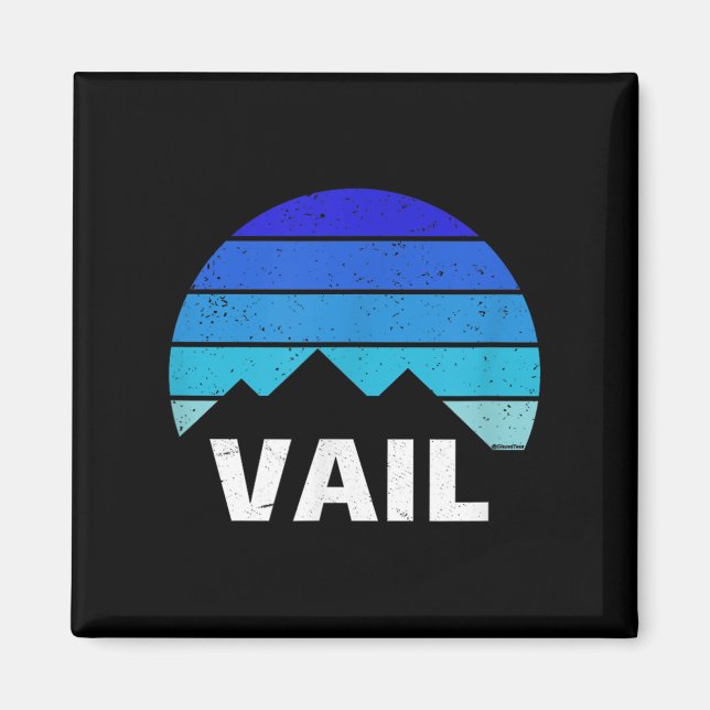 Imán Vail, Día del Bluebird en Colorado (Frente)