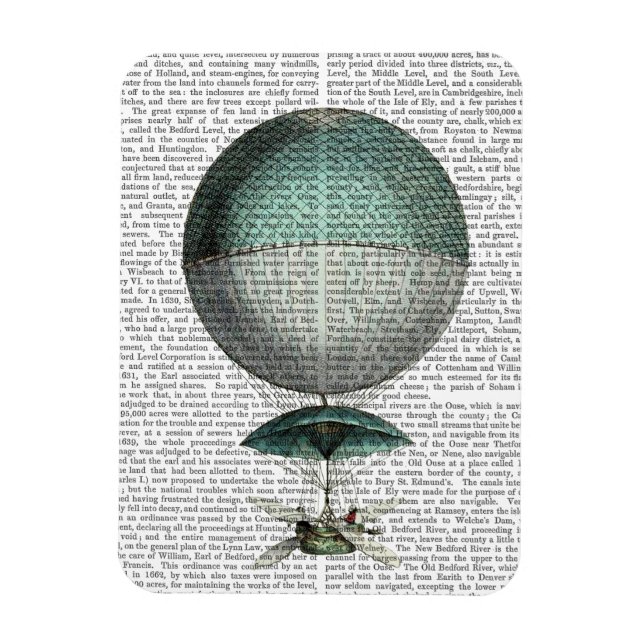 Imán Vaisseau Volant Balón de aire caliente (Vertical)