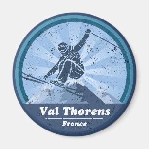Imán Val Thorens Station de ski Skieur