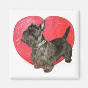 Imán Valentín del Terrier Escocés