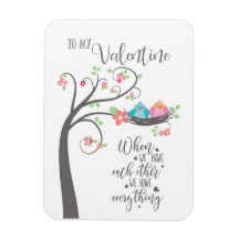 Valentine Bird Nest cuando nos tengamos