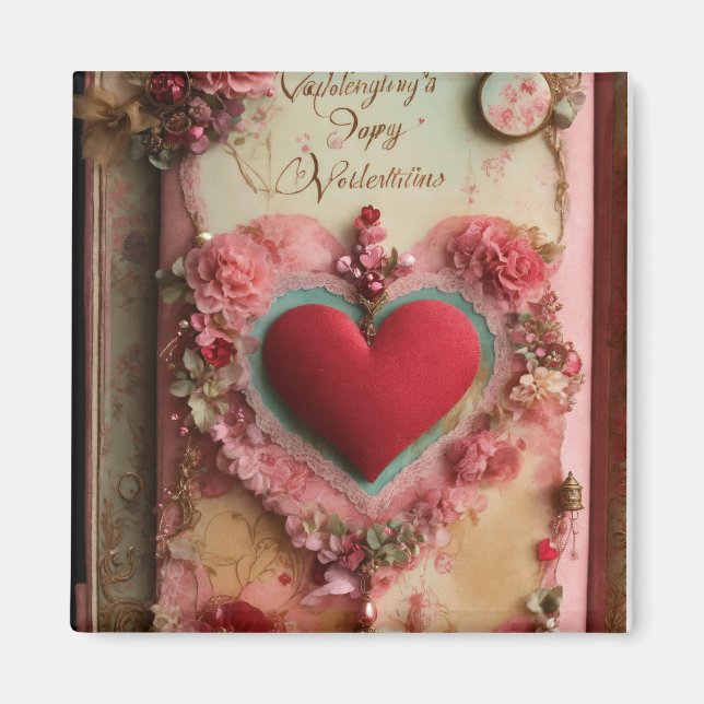 Imán valentine caerd (Frente)