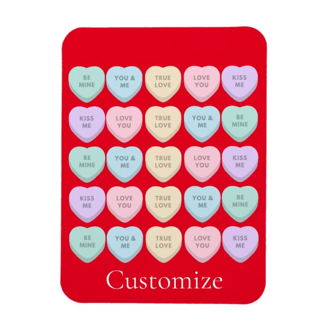 Imán Valentine Candy Hearts Thunder_Cove (Vertical)