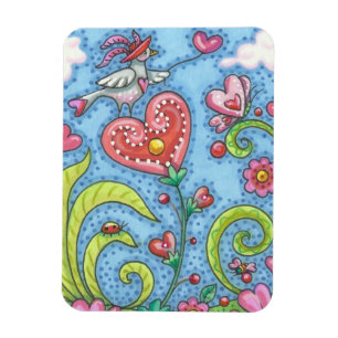 Imán VALENTINE GARDEN WHIMSICAL MAGNET *Personalizar
